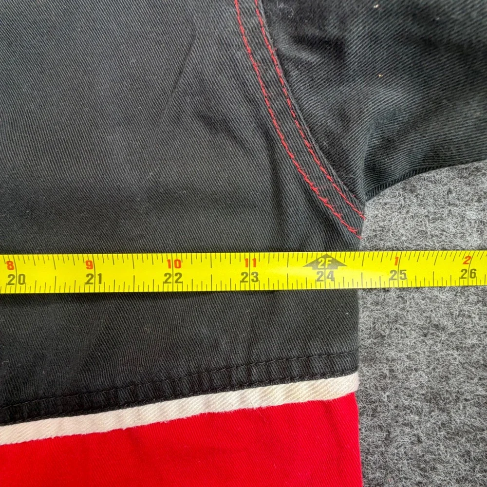 Dale Earnhardt Jr Shirt Mens Large Red NASCAR Racing No 8 Garage‎ S/S Button Up